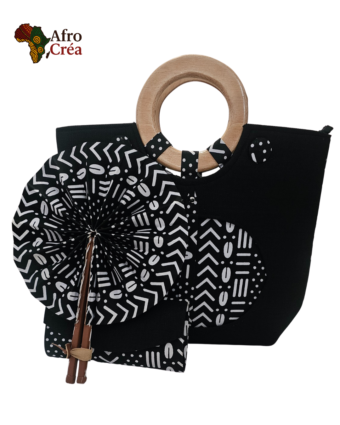 SAC À MAIN NOIR/BLANC