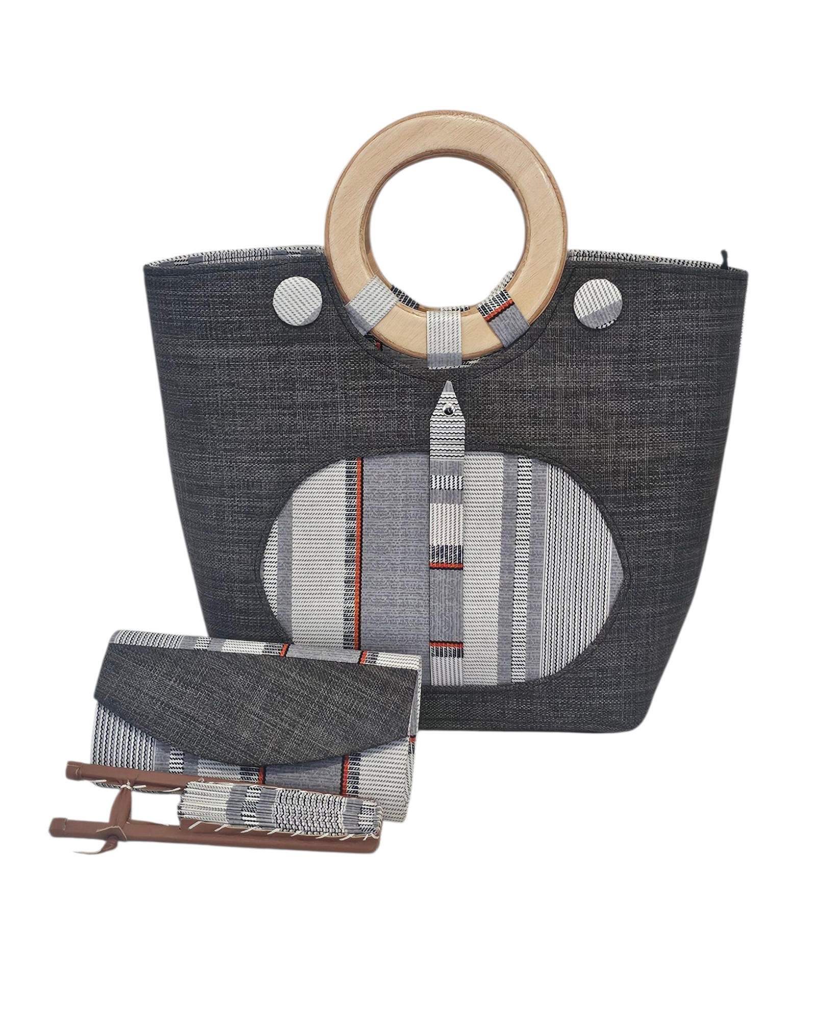 SAC À MAIN GRIS